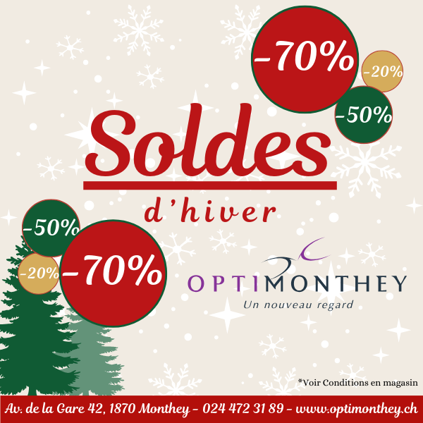 Monthey Solde Hiver 2025 POP UP
