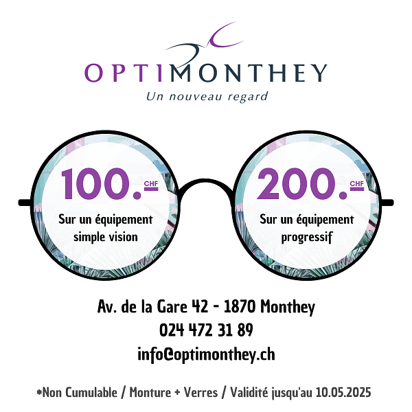 Optimonthey Bon 100 et 200 POP UP